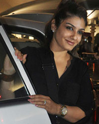 Raveena Tandon at Celebs Spotted at Airport