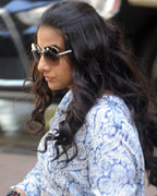 Vidya Balan at Celebs Visit Sanjay Dutt Post SC Verdict