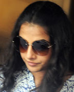 Vidya Balan at Celebs Visit Sanjay Dutt Post SC Verdict