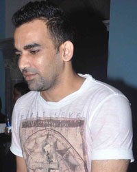 Zaheer Khan at Celebs Watch The Jury Play