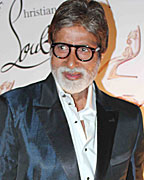 Amitabh Bachchan at Christian Louboutin Store Launch
