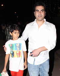 Arbaaz Khan at Christmas Celebrations 2013