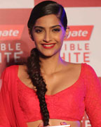 Sonam Kapoor at Colgate Visible White Launch