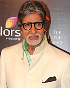 Amitabh Bachchan at Colors Screen Awards 2013