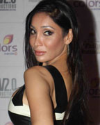 Sofia Hayat at Colors Telly Award 2013