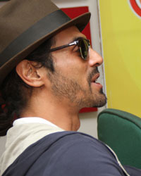 Arjun Rampal and Huma Qureshi at D Day Promotion