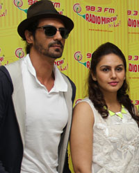 Arjun Rampal, Huma Qureshi, Irfan Khan and Nikhil Advani