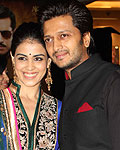 Genelia D' Souza and Riteish Deshmukh Genelia D' Souza and Riteish Deshmukh