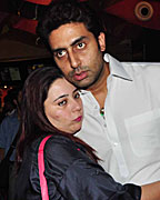 Abhishek Bachchan at David Special Screening