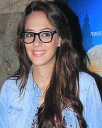 Hazel Keech at Dharam Sankat Mein Special Screening