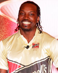 Chris Gayle at Dhoni and Gayle Celebrate Yaari