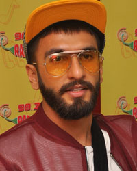 Ranveer Singh at Dil Dhadakne Do Promotion at Radio Mirchi