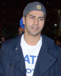 Varun Dhawan at Dilwale Cast Spotted at Airport