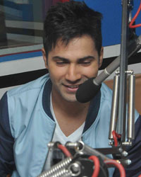 Varun Dhawan at Dilwale Promotion at Radio Red FM