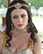 Yana Gupta at Dussehra On Location