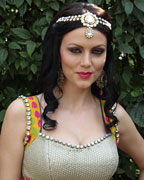 Yana Gupta at Dussehra On Location