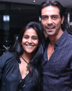 Arjun Rampal and Sheepa Sippy