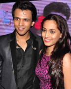 Abhijeet Sawant and  Shweta Pandit