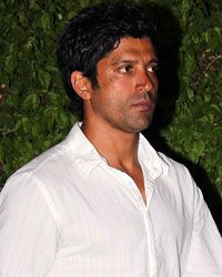 Farhan Akhtar at Farooq Sheikh Prayer Meet