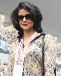 Gul Panag at Formula 1 Indian Grand Prix 2013