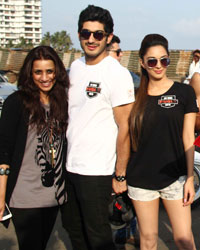 Fugly cast Promotes their Film with a Superbike Rally Fugly cast Promotes their Film with a Superbike Rally