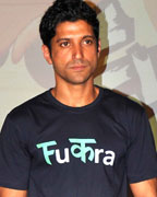 Farhan Akhtar at Fukre First Look Launch