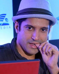 Farhan Akhtar at Fukrey Game Launch