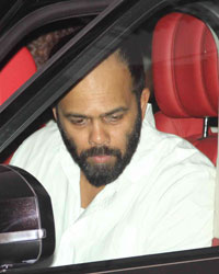 Rohit Shetty at Funeral of Karim Moranis Mother