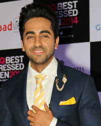 Ayushmann Khurrana at GQ Best Dressed Men 2014