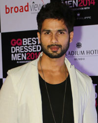 Shahid Kapoor at GQ Best Dressed Men 2014