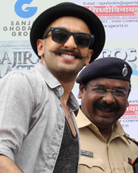 Ranveer Singh at Gajanana Song Launch From Baijarao Mastani