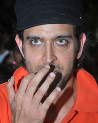 Hrithik Roshan at Ganesh Chaturthi 2013