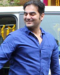 Arbaaz Khan at Ganesh Chaturthi 2013