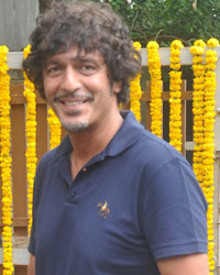 Chunky Pandey at Ganesh Chaturthi 2013