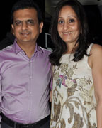 Sushil and Falguni Zaveri