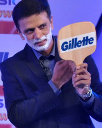 Rahul Dravid at Gillette Fusion Power Launch