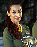 Malaika Arora at Gillette Soldier for Women PC