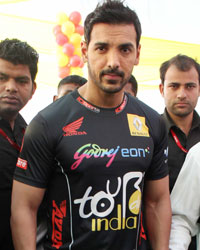 John Abraham at Godrej Eon Tour de India 2013