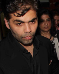 Karan Johar at Gori Tere Pyaar Mein Special Screening