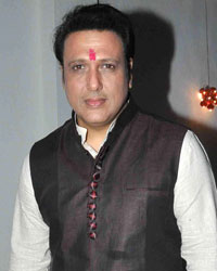 Govinda at Govinda Celebrates Diwali with Daughter