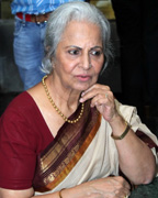 Waheeda Rehman at Gulzars Play Paansa Showcased