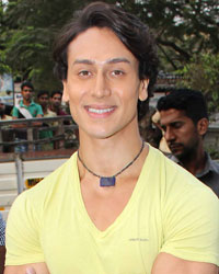 Tiger Shroff at Heropanti Promotion at Mad Over Donuts