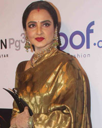 Rekha at Hindustan Times Most Stylish Awards 2016