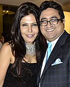 Nisha Jamvwal and Pradeep Hirani at Host a Champagne Evening Nisha Jamvwal and Pradeep Hirani at Host a Champagne Evening