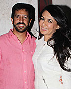 Kabir Khan and Mini Mathur Kabir Khan and Mini Mathur