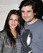 Sonali Bendre and Goldie Behl Sonali Bendre and Goldie Behl