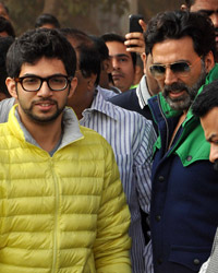 Aditya Thackeray and Akshay Kumar