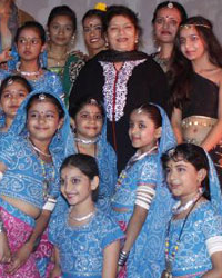 Sandip Soparkar and Saroj Khan