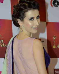 Claudia Ciesla at Indian Telly Awards 2015