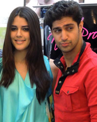 Aditya Seal, Izabelle Leite and Tanuj Virwani